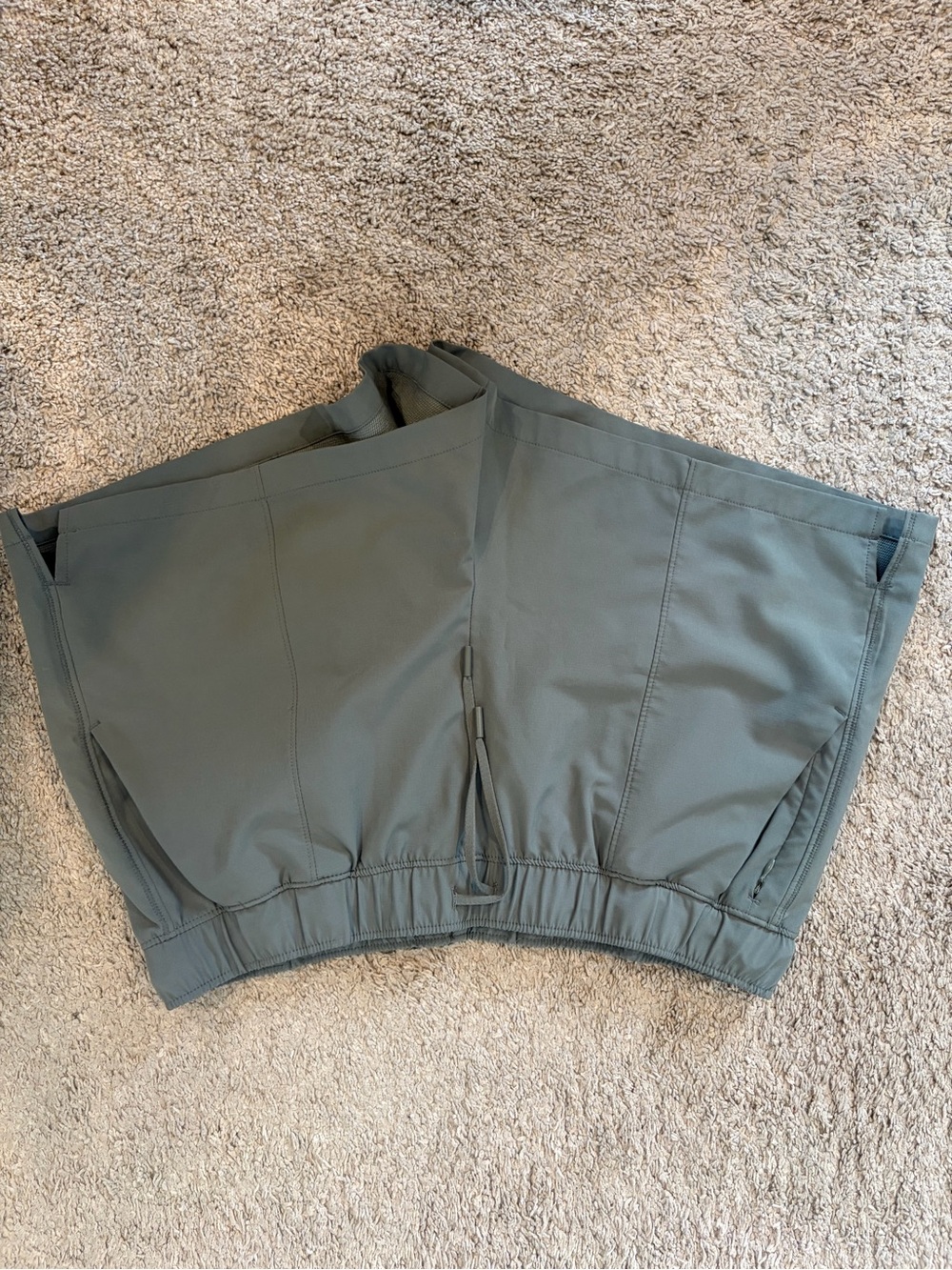 90 Degree By Reflex Women's Olive Athletic Shorts